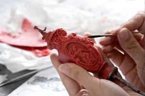 Lavori presso la Scuola dell'Arte della Medaglia - Foto Laila Pozzo 