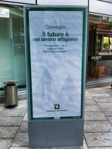 Convegno "il futuro è nel lavoro artigiano"- Milano 14 05 16