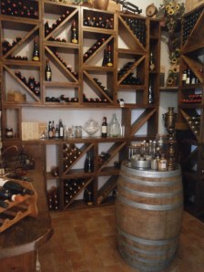 La cantina del Ristorante della Scuola di Serramazzoni