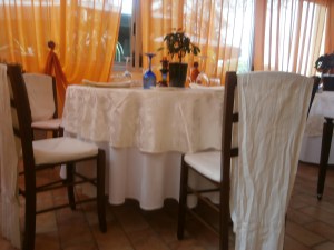 Un angolo del Ristorante della Scuola di Serramazzoni