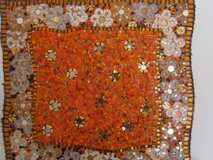 Motivo decorativo in mosaico - autore Greta Guberti, Ravenna