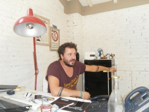 Riccardo Zanobini - socio e mente commerciale -marketing di Vibrazioni Art Design