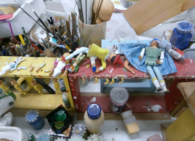 Produzione in corso - Mangiafuoco officina d'arte e artigianato