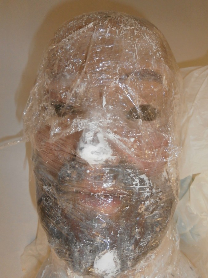 Scultura in restauro da Roberta Notari restauratrice di sculture presso Laboratorio di Restauro e Conservazione Opere d'Arte Reggio Emilia